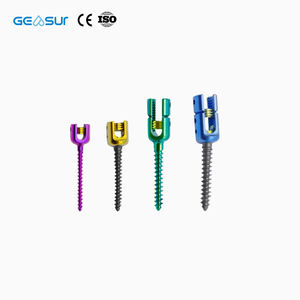 Sistem Fiksasi Tulang Belakang Geasure Titanium - Implan Ortopedi Sekrup Pedikel untuk Operasi Tulang Belakang Kelas III Garansi 1 Tahun - Product Image 1