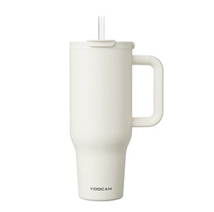 Thermos en acier inoxydable Yoocan de 40 oz avec poignée, double bec verseur, isolation thermique de 6 à 12 heures, vaisselle de camping portable - Product Image 6