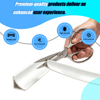 Protector de Cables de PVC Autoadhesivo en Forma de Arco para Interiores, Moderno, a Prueba de Humedad, Tira de Sellado de Bordes, Cubierta de Cables, Moldura de Esquinas