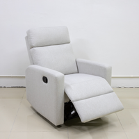 Fauteuil inclinable en tissu, fauteuil inclinable manuel, canapé simple pour salon, chambre à coucher, détente à domicile