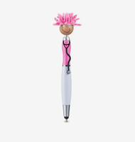 Nettoyeur d'écran et stylet médical portable Moptopper 2-en-1 avec logo personnalisé – Cadeau promotionnel pour entreprises (vente en gros)