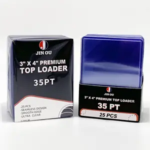 JO-LY 3x4 PVC 35pt card sleeves trading cards sports cards top loader