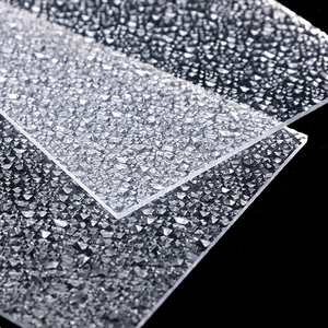 Trung Quốc Starshine Nhà Sản Xuất Thân Thiện Với Môi UV Tráng Kim Cương Dập Nổi Rõ Ràng Tấm Nhựa Cho Nhà Kính Tấm <span class=keywords><strong>Polycarbonate</strong></span> - Product Image 1
