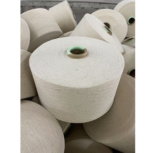 Đan 35% tái chế bông + 65% <span class=keywords><strong>Polyester</strong></span> dệt sợi Việt Nam NE 6/1 tái chế mở sợi 2000kgs 10S/1 - Product Image 4