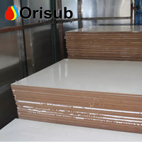 Panneau MDF blanc de 3 mm avec dos en mélamine stratifiée