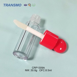 Tubos de Brillo Labial Personalizados con Logotipo, Tubos de Brillo Labial de 8.5 ml, Tubo de Brillo Labial con Varilla Gruesa y Pincel Grande - Product Image 5