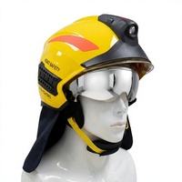 Casque de sauvetage incendie avec lampe frontale intégrée pour la lutte contre les incendies et la sécurité