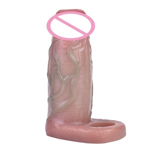 FAAK Funda Realista para Pene de 13.5 cm, Funda Abierta para Pene, para Placer Sexual en Pareja, Estimulación Vaginal y Anal, Juguetes Sexuales - Product Image 1