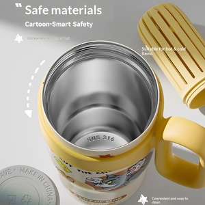 Nouvelle gourde isotherme créative en acier inoxydable 316 pour fabricants, avec poignée portable, pour sports de plein air, isolation sous vide - Product Image 3