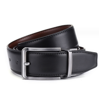 Ceinture en cuir de vachette tressé classique de haute qualité pour homme, personnalisable, décontractée ou formelle, avec boucle ardillon en alliage, largeur 2-4 cm, impression par transfert thermique