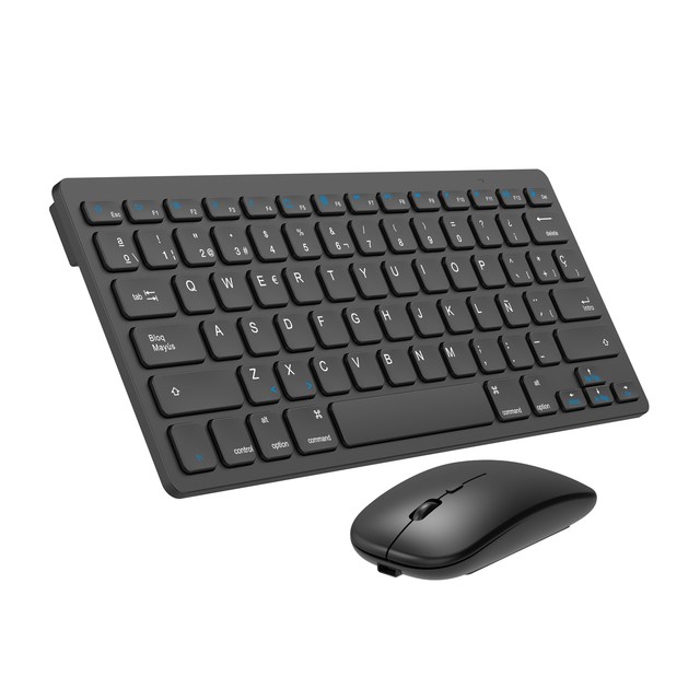 Hot Sale Mini 2.4G Wireless Mouse Keyboard Combo Rechargeable 78 Keys Multimedia Function Keys for Tablet Laptop PC