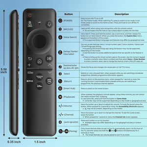 <span class=keywords><strong>Control</strong></span> Remoto Inteligente con Carga Solar BN59-01432A BN59-01455A, Compatible con Televisores <span class=keywords><strong>Samsung</strong></span>, Venta al Por Mayor de Fábrica - Product Image 4