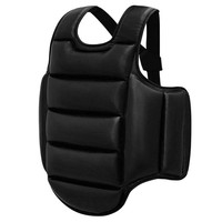 Protecteur de corps réversible, entraînement de poinçonnage lourd, bouclier réglable, coussinet de ventre, gilet de boxe thaïlandais, protège-poitrine