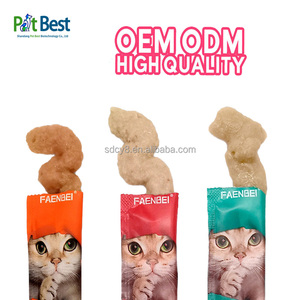 ปลาแซลมอนคุณภาพสูง โปรตีนสูง บำรุงระบบย่อยอาหาร 100 กรัม ขนมแมว อาหารเปียก ทูน่าแบบเส้น ขนมสำหรับแมว - Product Image 3