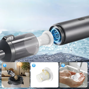 Thương hiệu mới 96W 12V 2000mAh không dây cầm tay Tóc máy hút bụi chất lượng cao điện khô chức năng giá tốt nhất - Product Image 4