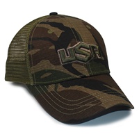 Casquette de Baseball en maille pour camionneur, aérée, chapeau de soleil, camouflage, brodé à l'arrière, casquette USA