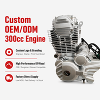Moteur de moto tout-terrain CQR Zongshen CB-F300 300CC, monocylindre vertical, refroidissement par air, course, OEM personnalisable