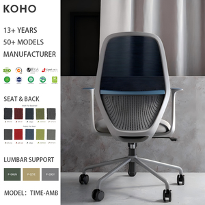 Oem bán buôn midback xoay lớn cao Bàn nhân viên Ergonomic văn phòng lưới ghế nhiệm vụ với nylon bánh xe cho đồ nội thất sang trọng - Product Image 1