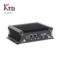 Fábrica KTB al por mayor ordenador sin ventilador j1900 j6412 j4125 N100 12V 60W I3 i5 i7 Intel industrial integrado mini pc