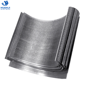 Tôle perforée noire galvanisée/MS à trous ronds de 1 mm, 2 mm, 3 mm, 4 mm, 5 mm pour moulins à marteaux/poudre - Product Image 6