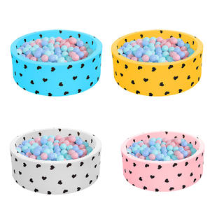 <span class=keywords><strong>Piscine</strong></span> <span class=keywords><strong>à</strong></span> balles ronde pour la <span class=keywords><strong>crèche</strong></span>, petit espace avec équipement de jeu souple et conception d'aire de jeu apaisante - Product Image 4