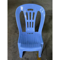 Chaises de jardin d'extérieur imperméables, portables, empilables, en plastique, pour pique-nique, plage, camping, salon, fête, repas