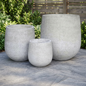 Pots de fleurs et jardinières en ciment écologiques, design élégant, petit format, pour plantes d'intérieur/extérieur, avec trous de drainage – Vente chaude - Product Image 2