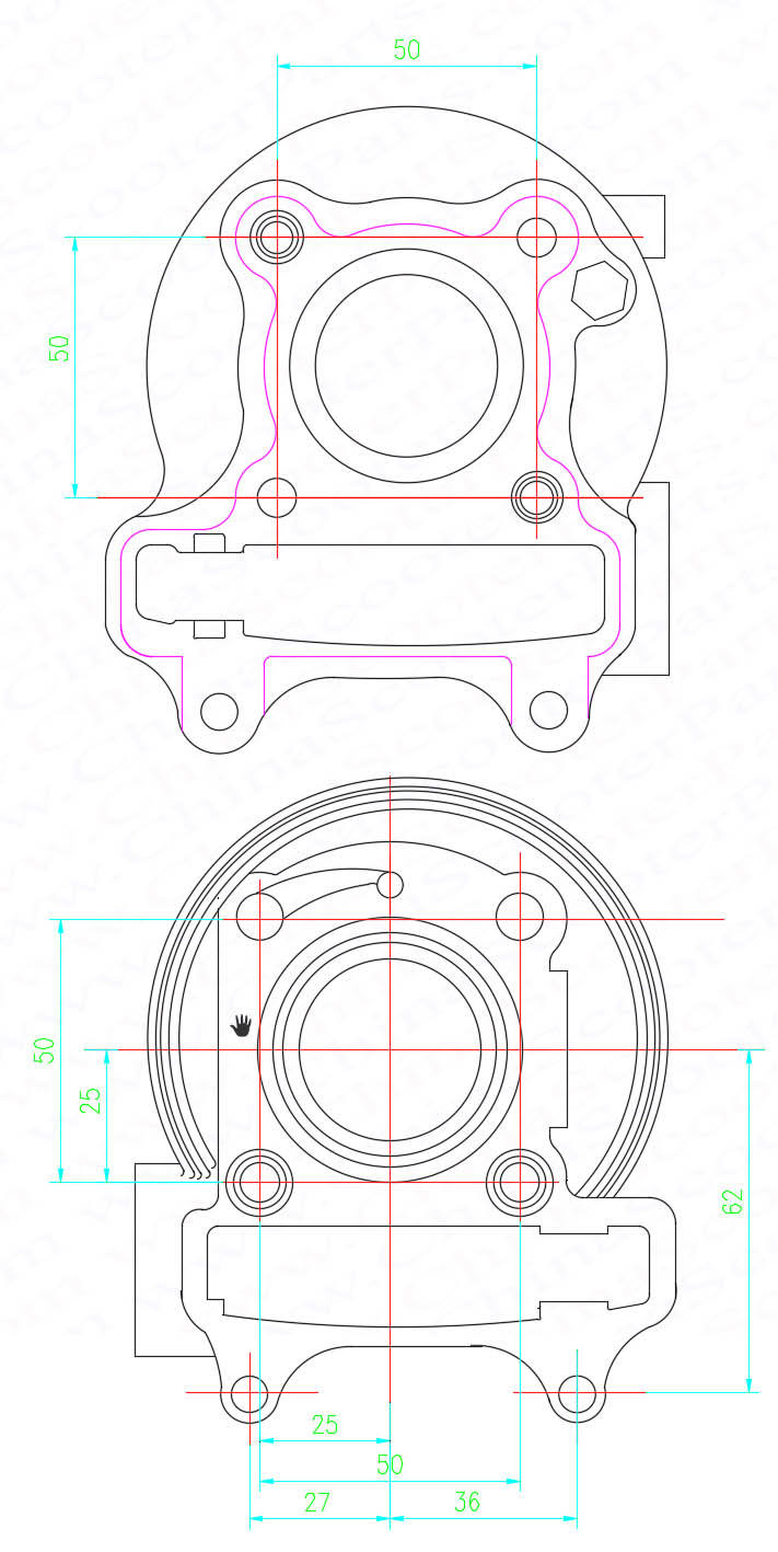 Trkimal Hochleistungs-Nockenwelle Für GY6 50cc-100cc Roller & Mopeds - 139QMB/139QMA