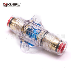 KUERL ที่ใส่ฟิวส์ 60A โลหะผสมสังกะสี สายไฟฟ้าสำหรับเครื่องเสียงรถยนต์ การดัดแปลงฟิวส์ - Product Image 2