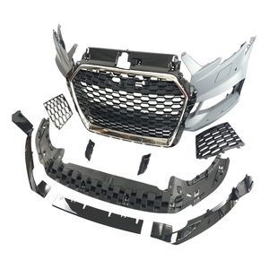 Per Audi <span class=keywords><strong>A3</strong></span> S3 RS3 Ricambi Auto <span class=keywords><strong>Paraurti</strong></span> con Griglia Labbro Anteriore Kit Carrozzeria Anteriore 2013-2015 - Product Image 3