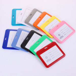 作業カードホルダープラスチックABSスライディングデザインIDカードプロテクター - Product Image 2