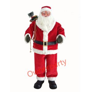 Figurines <span class=keywords><strong>de</strong></span> Père Noël électriques grandeur nature, décorations <span class=keywords><strong>de</strong></span> Noël animatroniques pour l'extérieur, décorations <span class=keywords><strong>de</strong></span> Noël animées pour la saison des fêtes - Product Image 6