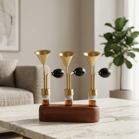 Customized 60ml Gold Brass Essential Oil Smelling Bottle, Fragrance Tester for SPA & Beauty Salon