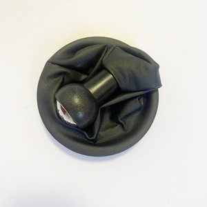 Chen Can Car Gear <b>Knob</b> Black Leather <b>Shift</b> <b>Knob</b> Dust Cover For Peugeot Citron Integrated - Product Image 2