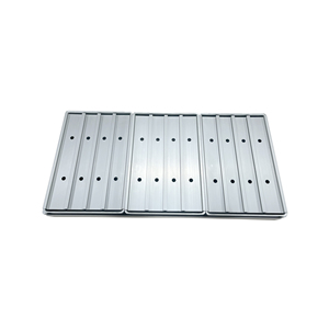 Barquettes de conservation alimentaire en aluminium pour crevettes et filets de poisson, compatibles congélateur - Product Image 2