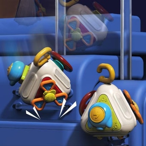 Balle d'éveil multifonctionnelle pour bébé, jouet polyèdre éducatif et stimulant pour les jeunes enfants - Product Image 5