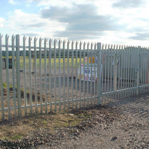 Clôture en palissade galvanisée <span class=keywords><strong>de</strong></span> conception nouvelle, clôture en métal à piquets, clôture décorative en fer forgé pour jardin - Product Image 2