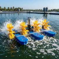 Aérateur à roue à aubes flottante 2,2 kW 3 CV, fabricant chinois pour les besoins spécifiques des étangs
