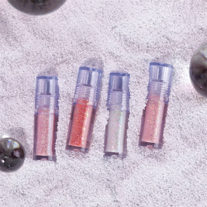 Ombretto con luccichio liquido Glitter vegano all'ingrosso multifunzione luccicante ombretto bagnato con paillettes - Product Image 6
