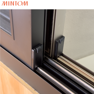 Mới nhất thiết kế hiện đại tùy chỉnh Hurricane-proof đôi tráng men nhôm cử<span class=keywords><strong>a</strong></span> sổ trượt - Product Image 4