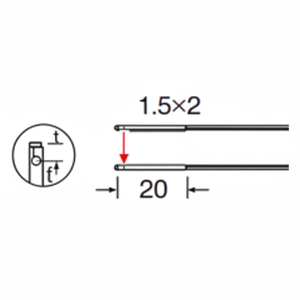 Pour les lumières à fibre optique LED à faisceau étroit FT-KV26H1 PANASONIC - Product Image 1