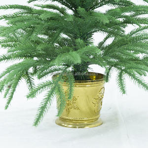 أشجار مدخل شجرة التنوب النرويجية عالية الجودة شجرة الشرفة الصغيرة بوعاء أشجار عيد الميلاد الاصطناعية - Product Image 2