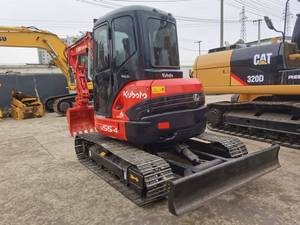 Mini-excavatrice Kubota U55 U55-4 d'occasion, 5 tonnes, certifiée EPA, mini-pelle Kubota 5 tonnes d'occasion - Product Image 6