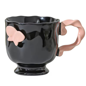Personalized Design Three-Dimensional Butterfly Luxury Multi Color Food Safe Ceramic Coffee Mug 301-400ml Sustainable Wedding - Product Image 6