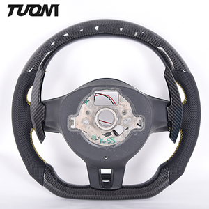 Volante Deportivo de Fibra de Carbono Personalizado TUONI de Alta Calidad con 3/4 Radios para Golf 6 - Product Image 2