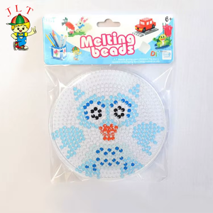 Perles à fusionner DIY au design personnalisé unique, perles Hama de 5 mm pour enfants, jouets éducatifs amusants, puzzle sur planche à picots - Product Image 4