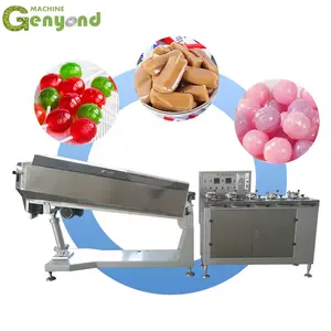 Verkoop Van Toffee Snoep Productielijn Kleinschalige Drop Roller Hard Candy Maken Machine Korting Prijs