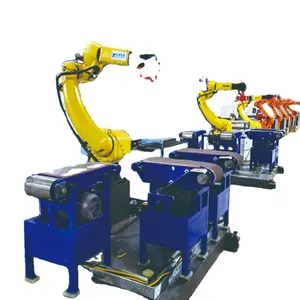 Intelligent Robot flat grinding machine/sanding machine polish sander flat table sand belt metal belt sander