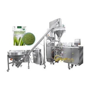 TOP Y Organic Barley Grass Powder Zipper Ziplock Food Packaging Machine Doypack Bags Pouches Machine