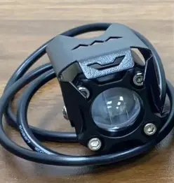 Versión mejorada 1 2 3 4 ojo lámpara lente foco motocicleta LED láser luces antiniebla focos auxiliares para bicicleta motocicleta